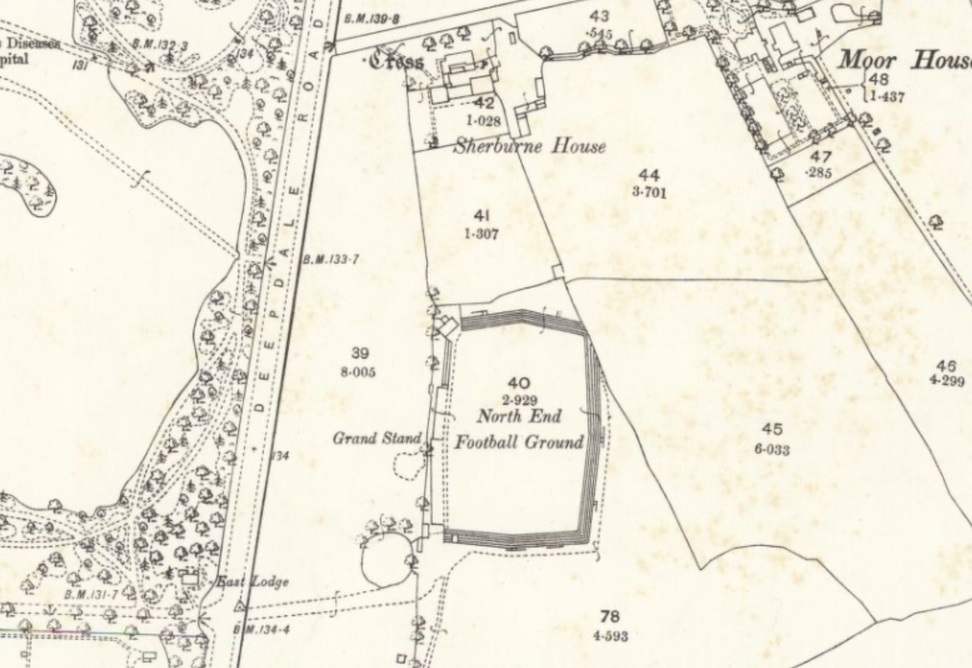 Preston - Deepdale : Map credit National Library of Scotland